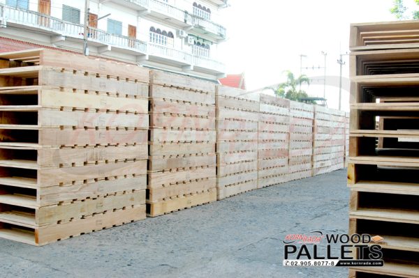 พาเลทไม้แบบวันเวย์ หรือ One-Way wooden pallet